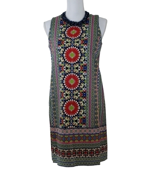 London Times~Size 6~Mylti Color Floral Print Dress - Picture 1 of 9